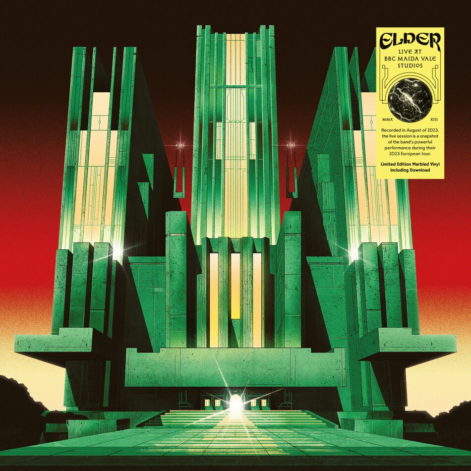 Elder - Live At BBC Maida Vale Studios + Poster, Limited Edition, Red Vinyl, LP