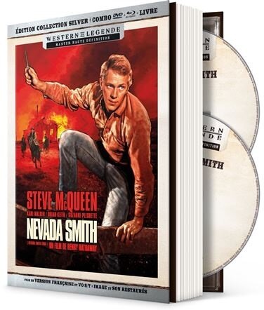 Nevada Smith (1966) Édition Collection Silver, Western de Légende, Blu-ray + DVD + Livre