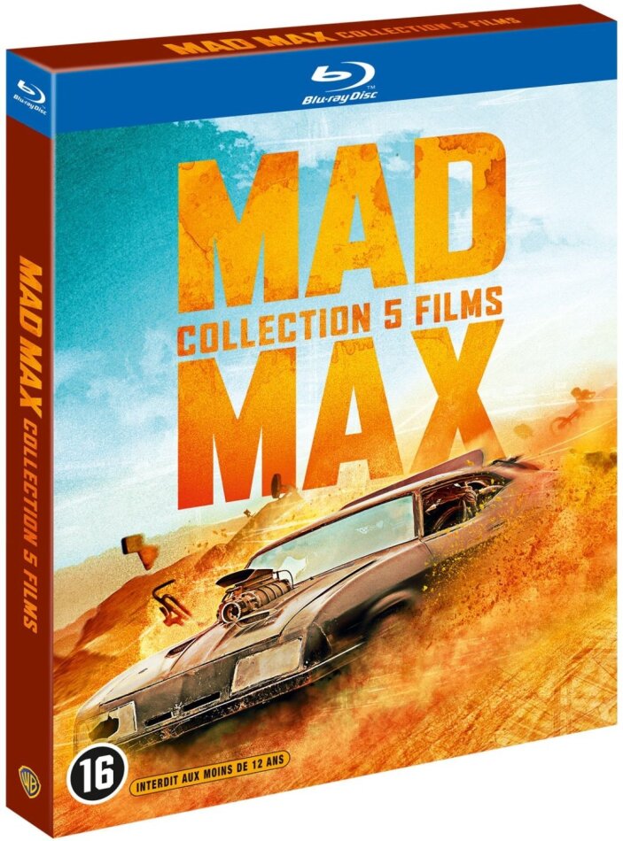 Mad Max 1-5 - Collection 5 Films 5 Blu-ray