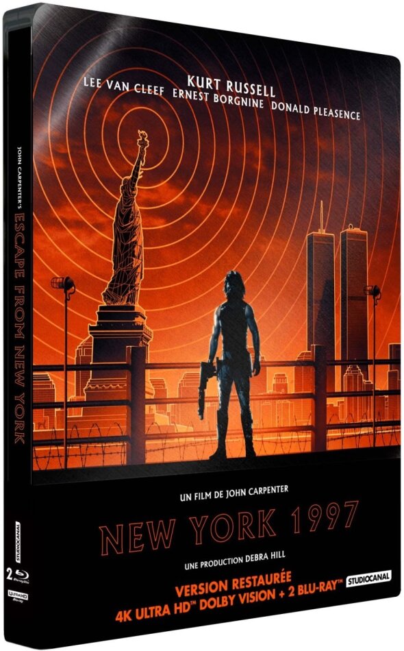 New York 1997 (1981) Limited Edition, Restaurierte Fassung, Steelbook, 4K Ultra HD + 2 Blu-rays