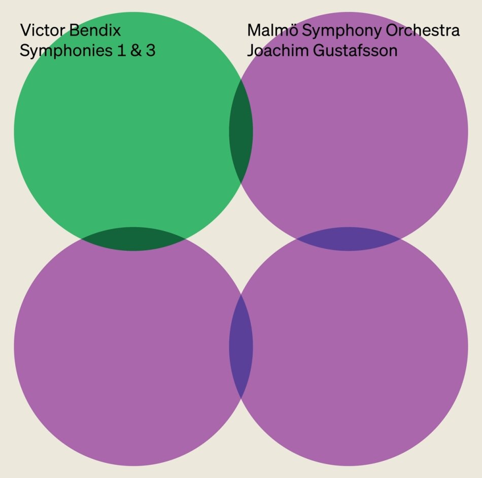 Malmo Symphony Orchestra, Victor Bendix (1851-1926) & Joachim Gustafsson - Symphonies Nos. 1 & 3