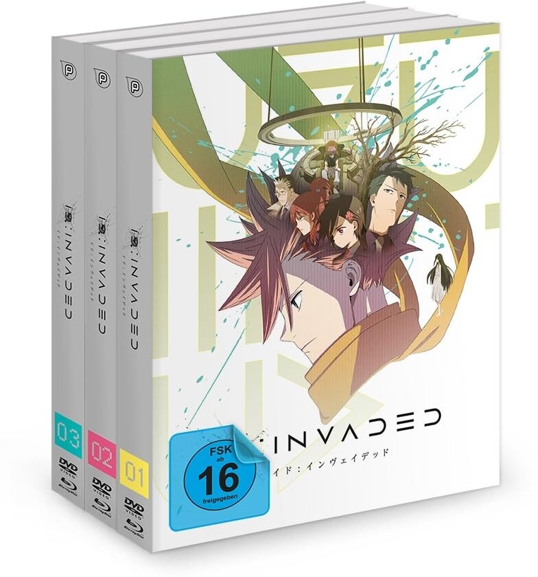 ID:INVADED Complete edition, Bundle, Limited Edition, Mediabook, 3 Blu-rays + 3 DVDs