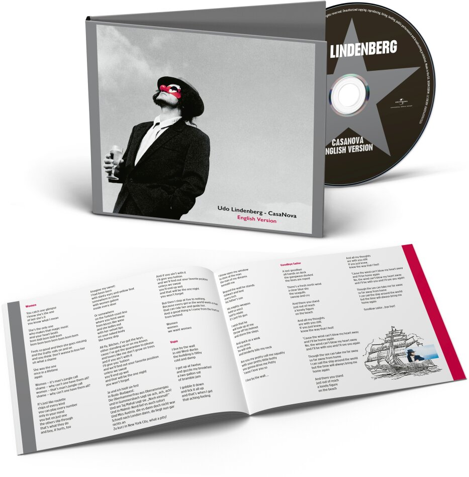 Udo Lindenberg - CasaNova English Version, Mintpack