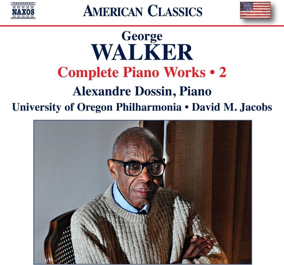 University Of Oregon Philharmonia, George Walker (1922-2008), David M. Jacobs & Alexander Dossin - Complete Piano Works Vol. 2