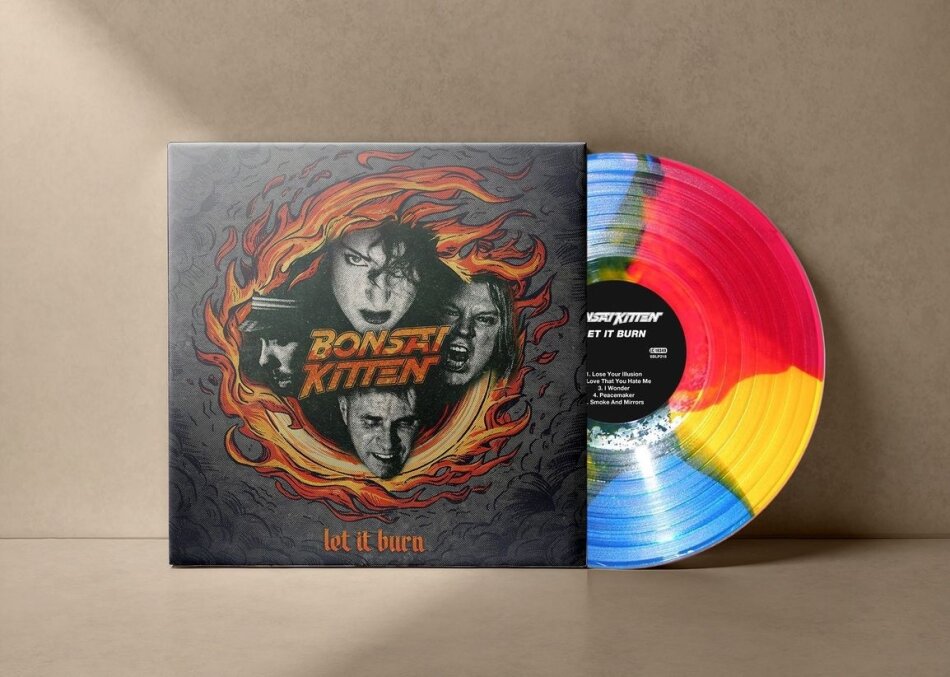 Bonsai Kitten - Let It Burn Limited Edition, Special Edition, Tricolor Vinyl, LP