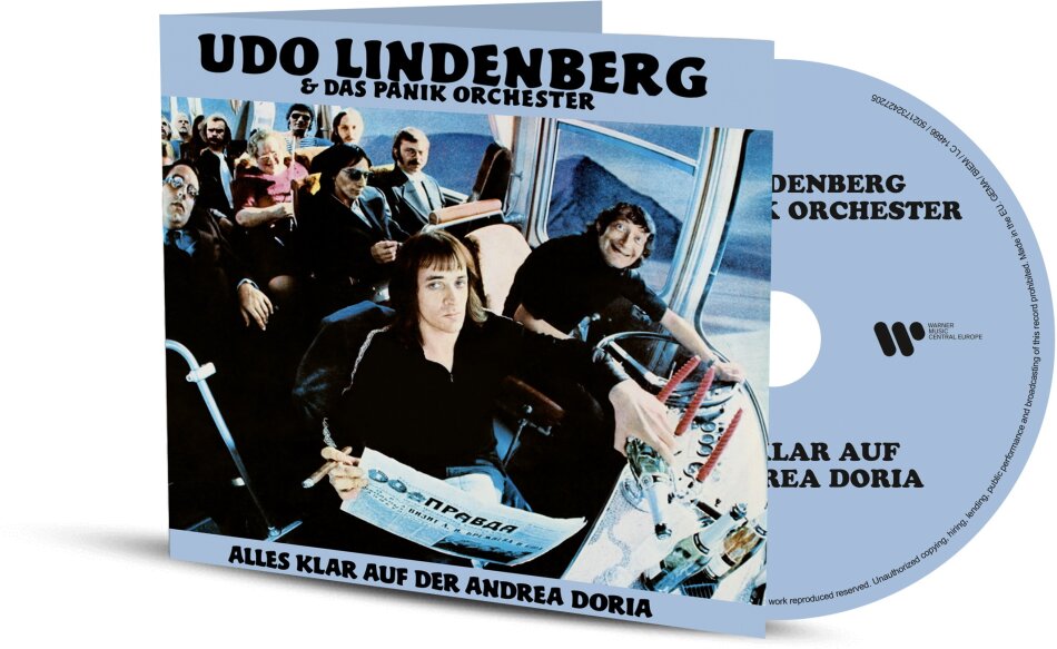 Udo Lindenberg - Alles Klar Auf Der Andrea Doria 2024 Reissue, Édition 50ème Anniversaire
