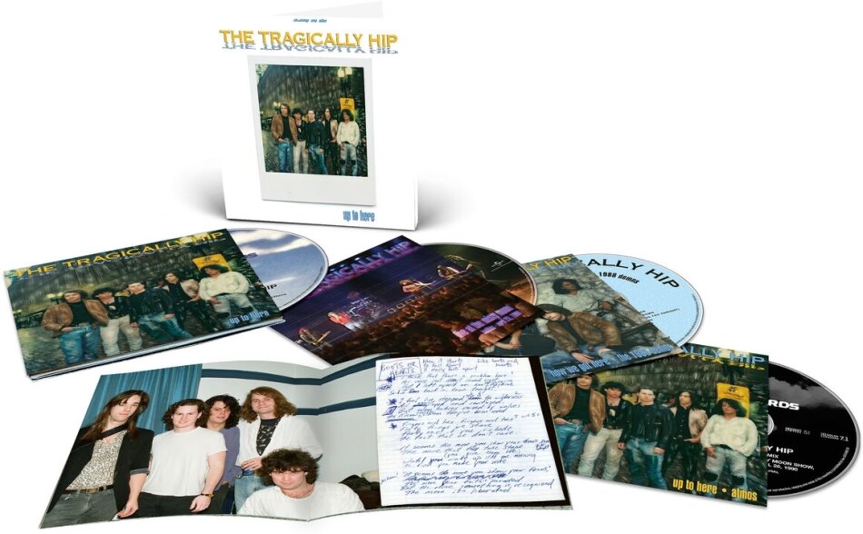 The Tragically Hip - Up To Here 2024 Reissue, Édition Limitée, 3 CD + Blu-ray
