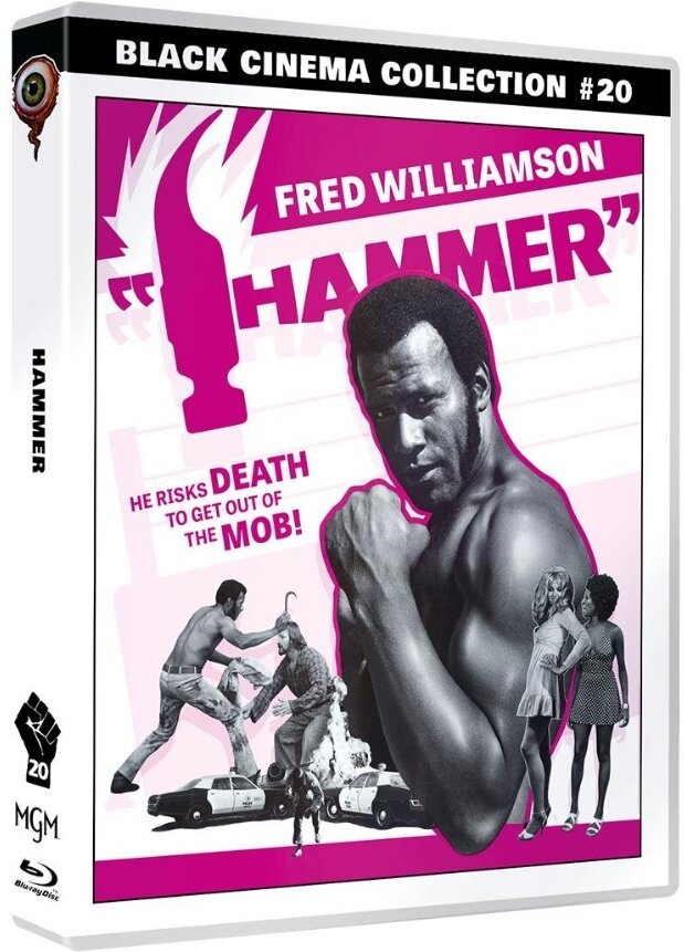 Hammer (1972) Black Cinema Collection, Limited Special Edition, Blu-ray + DVD