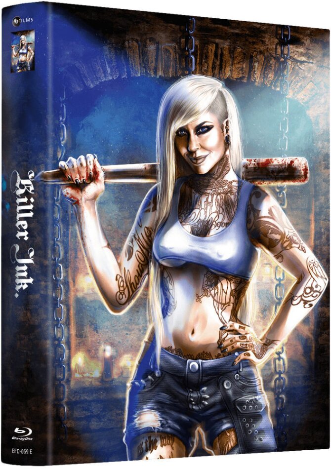 Killer Ink (2015) Cover E, Limited Edition, Mediabook, Blu-ray + DVD