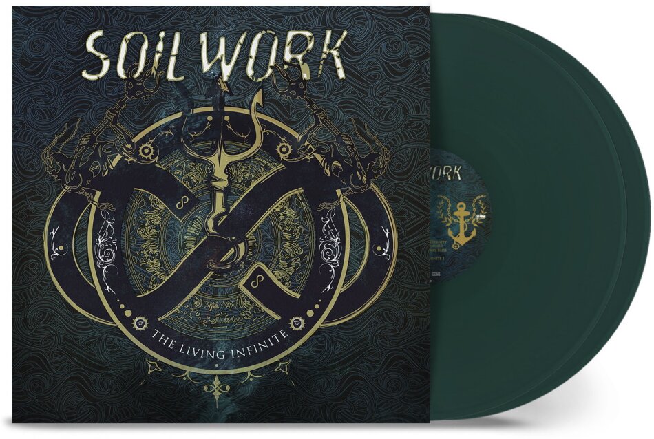 Soilwork - The Living Infinite 2024 Reissue, Nuclear Blast, Dark Green Vinyl, 2 LPs