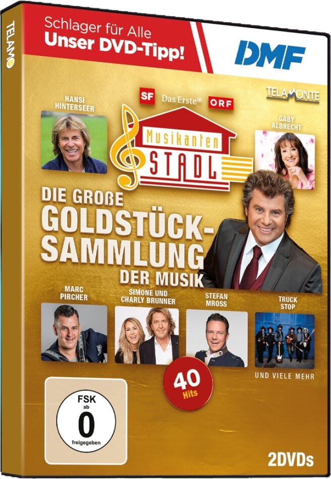 Various Artists - Musikantenstadl: Die grosse Goldstück-Sammlung der Musik 2 DVDs