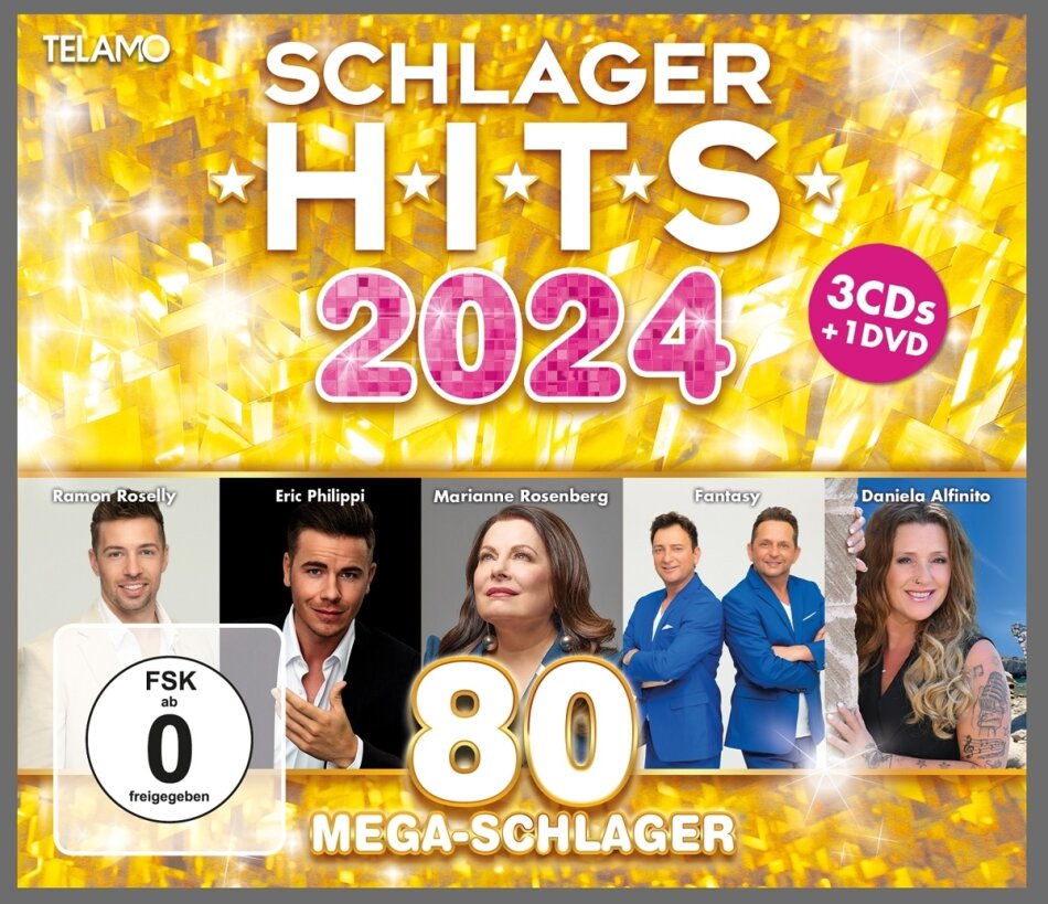 Schlager Hits 2024 CD + DVD