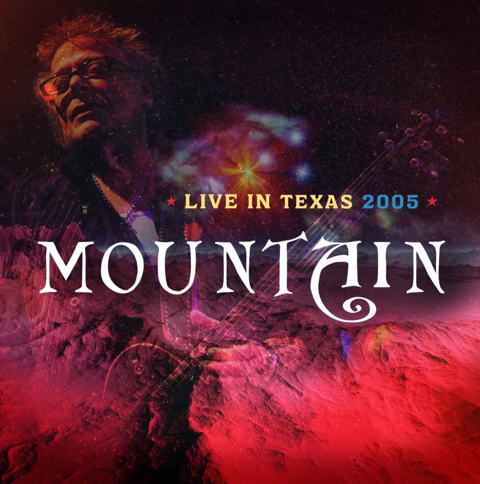 Mountain - Live In Texas 2005 2024 Reissue, Floating World, Red Vinyl, LP