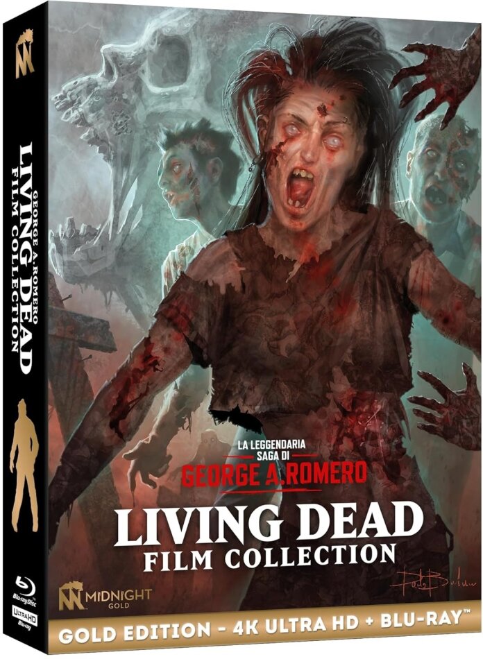 Living Dead - Film Collection Gold Edition, 3 4K Ultra HDs + 8 Blu-ray