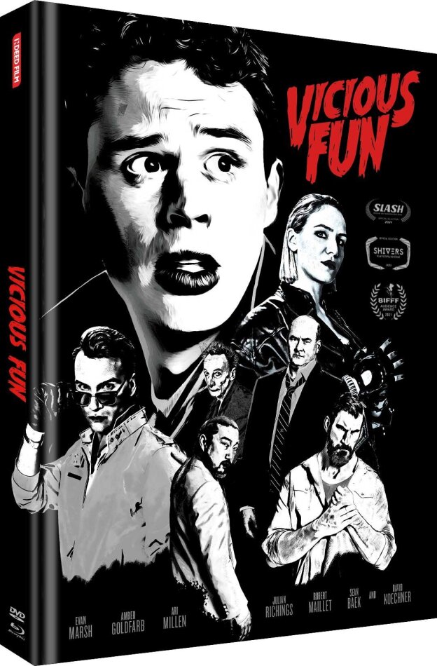 Vicious Fun (2020) Cover C, Limited Edition, Mediabook, Uncut, Blu-ray + DVD
