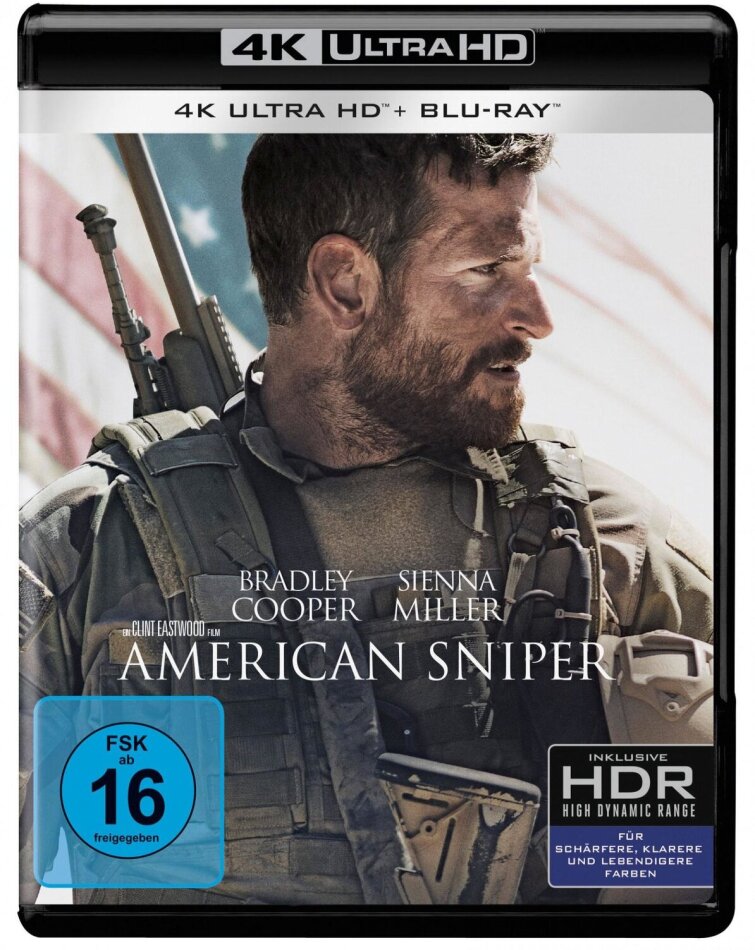 American Sniper (2014) 4K Ultra HD + Blu-ray