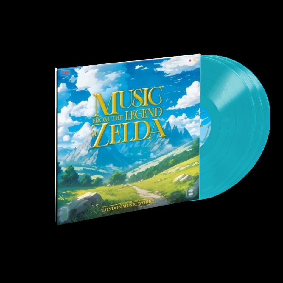 London Music Works - Music From The Legend Of Zelda - OST Colored, 3 LPs