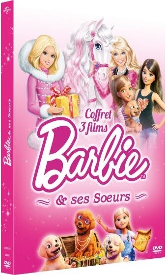 Barbie & ses Soeurs - 3 Films Cofanetto, 3 DVD