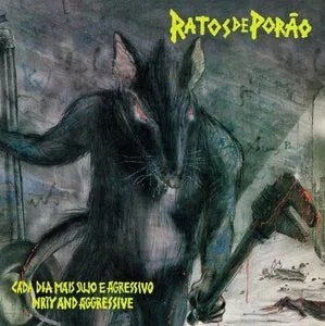 Ratos De Porao - Cada Dia Mais Sujo E Agressivo / Dirty And Aggressive Gatefold, Colored, 2 LPs