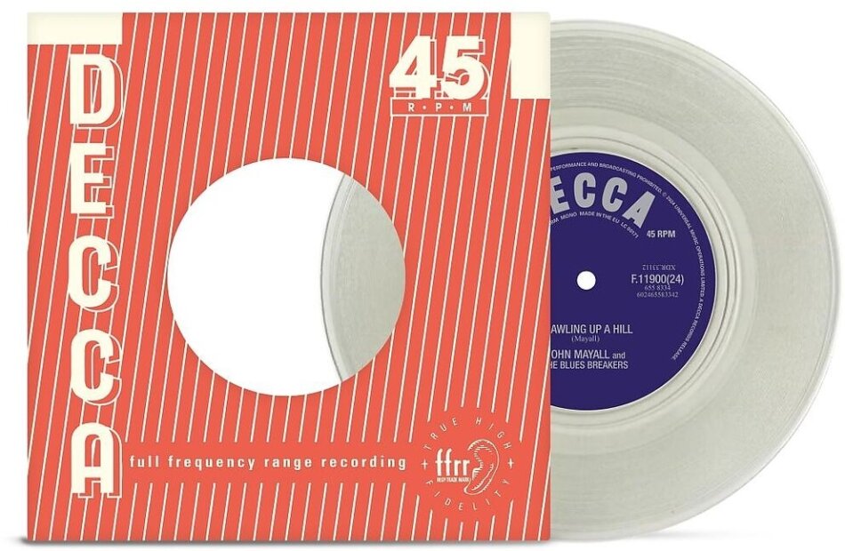 John Mayall & The Bluesbreakers - Crawling Up A Hill/Mr. James Limited Edition, 7" Single
