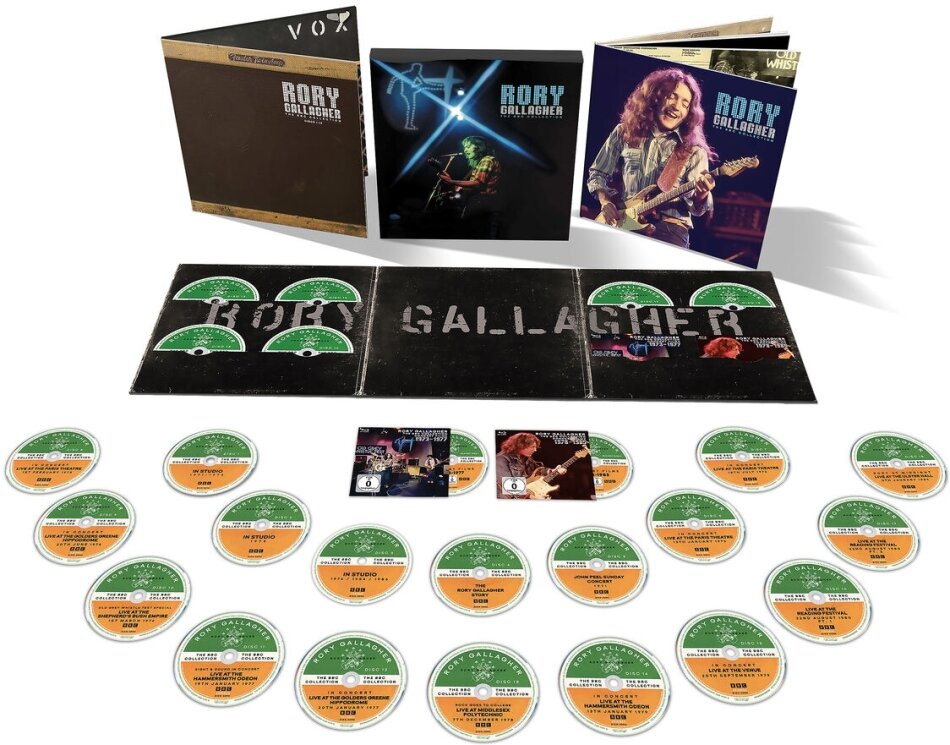 Rory Gallagher - The BBC Collection Limited Edition, 18 CDs + 2 Blu-rays