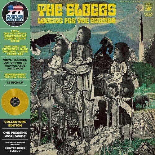 The Elders - Looking For The Answer 2024 Reissue, Édition Deluxe, Édition Limitée, Version Remasterisée, Yellow Vinyl, LP