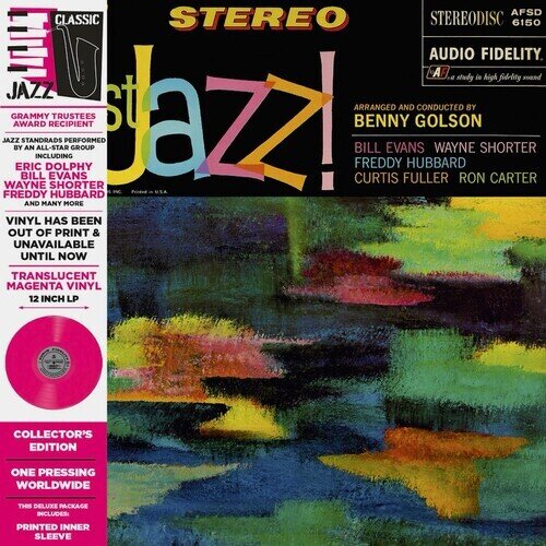 Benny Golson - Just Jazz 2024 Reissue, Deluxe Edition, Limited Edition, Remastered, Pink Vinyl, LP