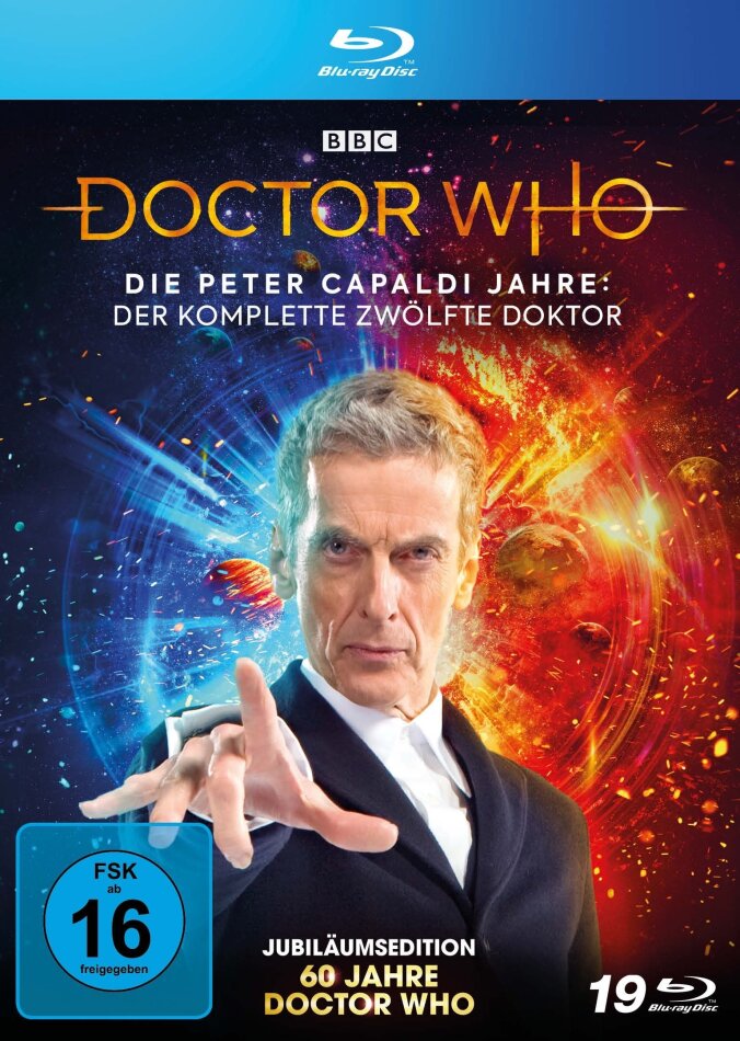 Doctor Who - Die Peter Capaldi Jahre - Der komplette 12. Doktor Jubiläumsedition, BBC, Limited Edition, 19 Blu-rays