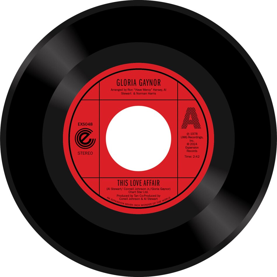 Gloria Gaynor - This Love Affair 7" Single