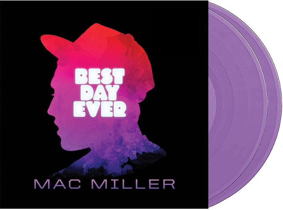 Mac Miller - Best Day Ever 2024 Reissue, Rostrum Records, Lavender Vinyl, 2 LPs