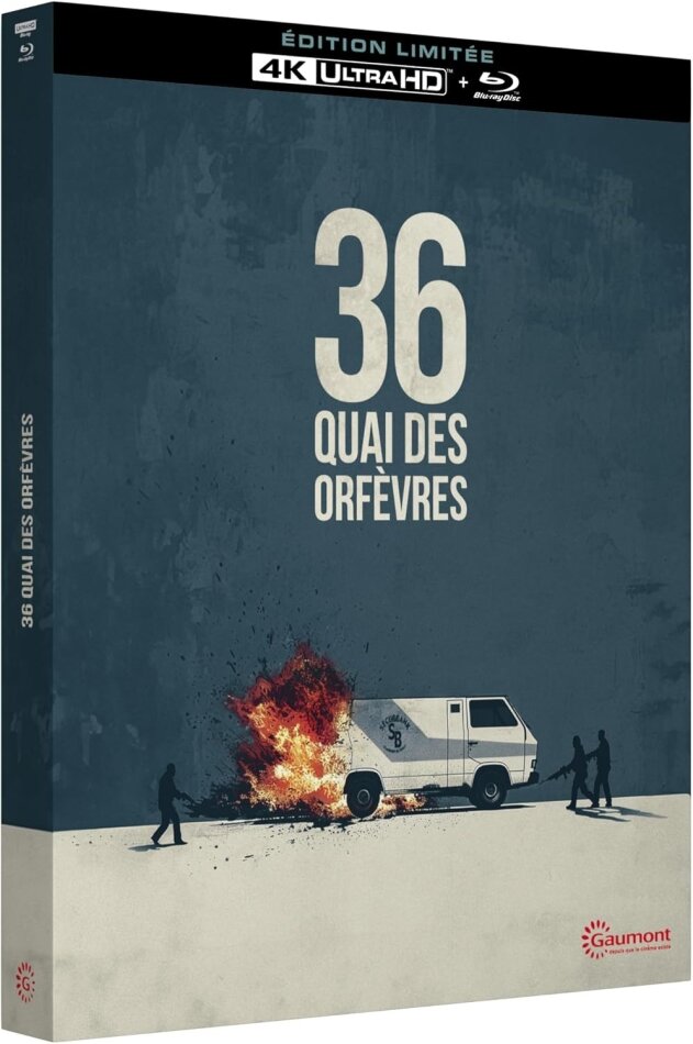 36, quai des orfèvres (2004) Slipcase, Digibook, Limited Collector's Edition, Restored, 4K Ultra HD + Blu-ray