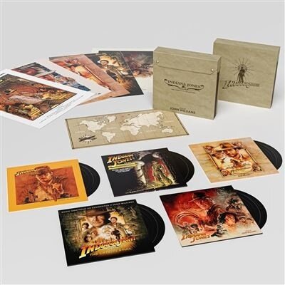 John Williams (*1932) (Komponist/Dirigent) - Indiana Jones: The Complete Collection Limited Boxset, 10 LPs