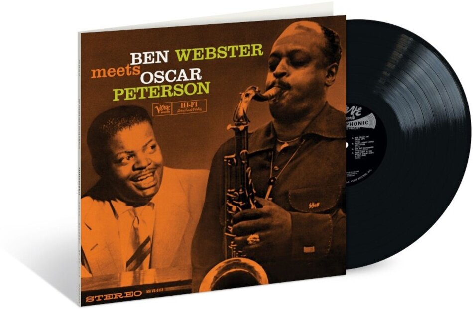 Ben Webster - Meets Oscar Peterson 2024 Reissue, Verve Acoustic Sounds Series, LP
