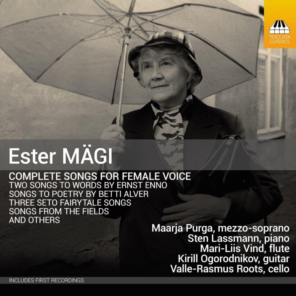 Ester Mägi (1922-2021), Maarja Purga & Sten Lassmann - Complete Songs For Female Voice