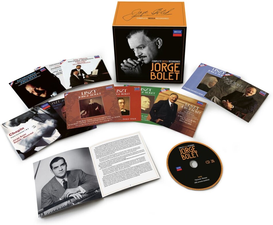 Jorge Bolet - Complete Decca Recordings 26 CDs