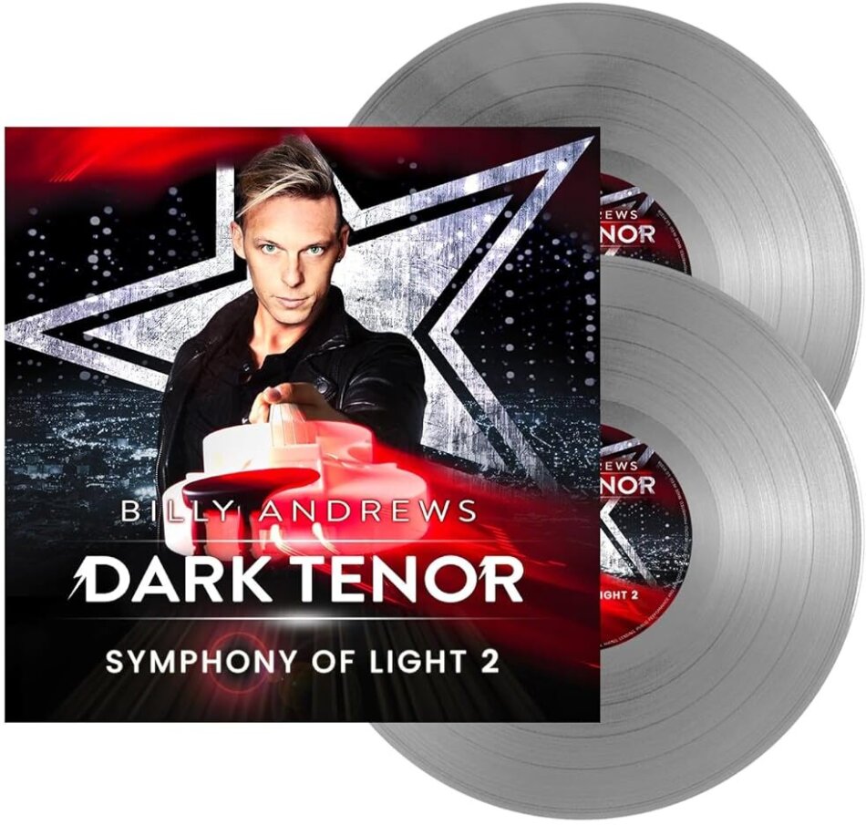 The Dark Tenor Billy Andrews - Symphony of Light 2 Limited Edition, Silver Vinyl, 2 LPs