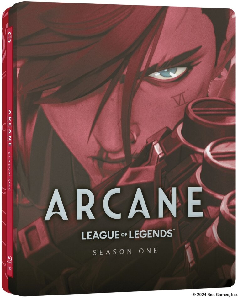 Arcane - League of Legends - Saison 1 Édition Limitée, Steelbook, 3 Blu-ray