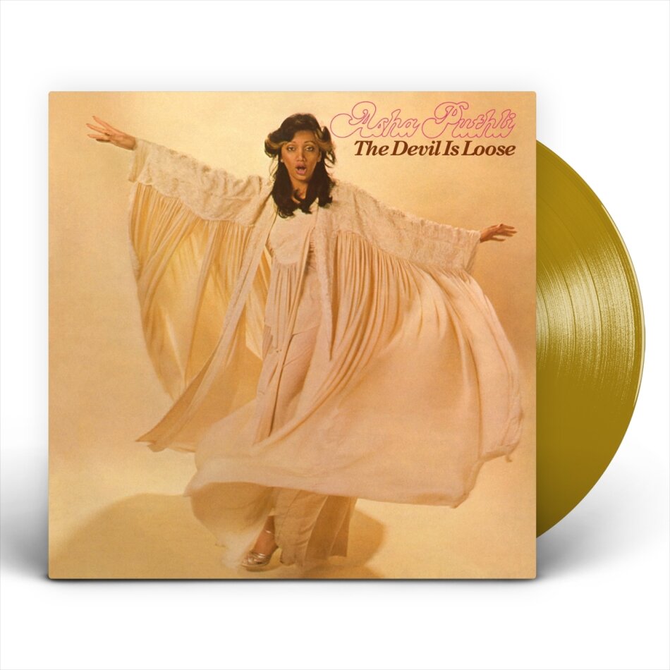 Asha Puthli - Devil Is Loose 2024 Reissue, Mr. Bongo International, Gold Vinyl, LP