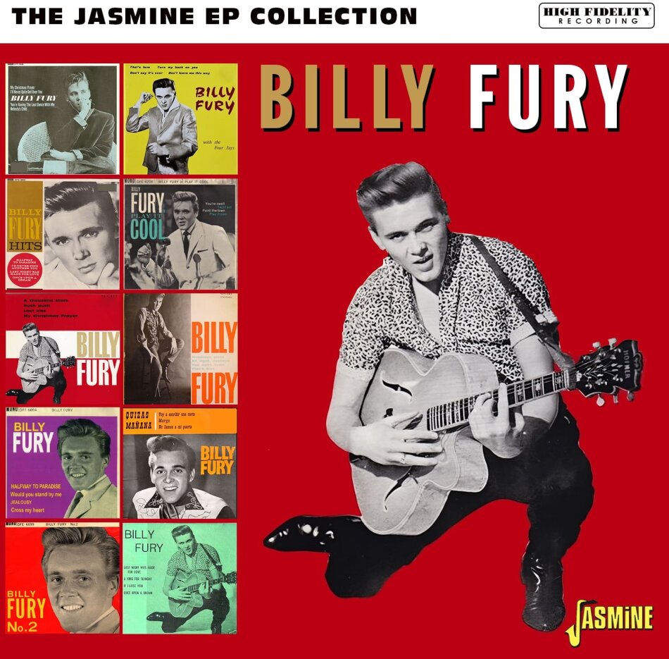 Billy Fury - Jasmine Ep Collection Jasmine Records