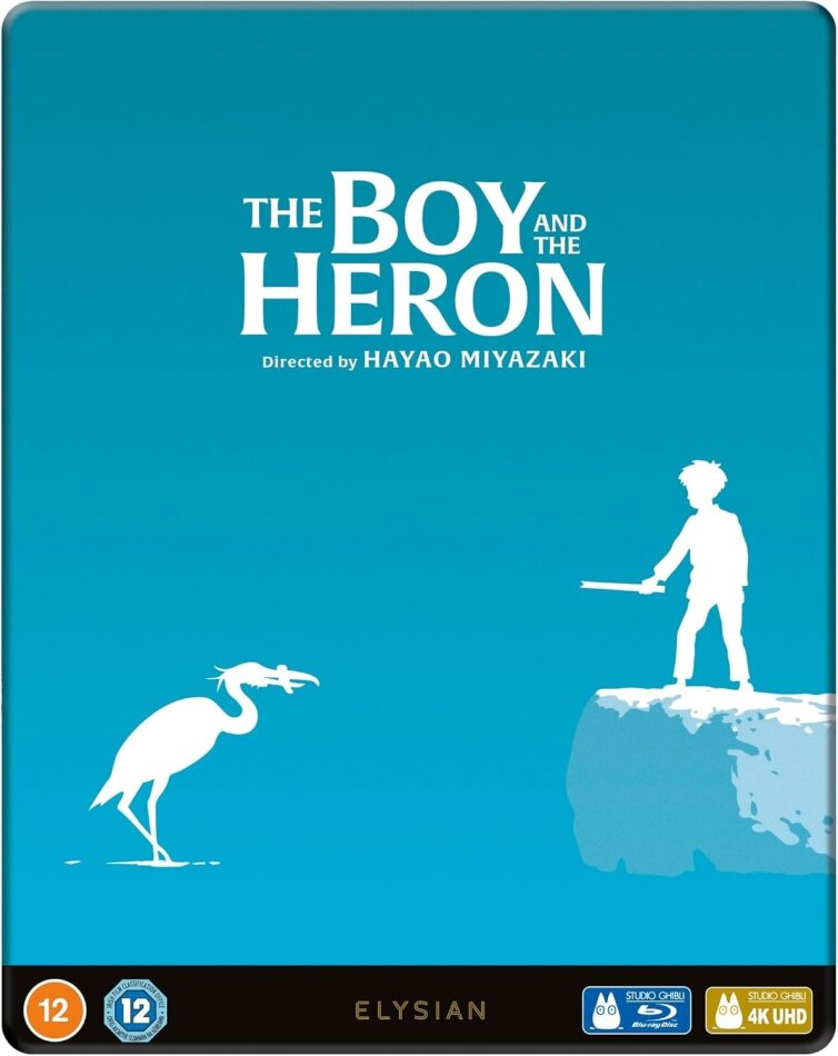 The Boy and the Heron (2023) Limited Edition, Steelbook, 4K Ultra HD + Blu-ray