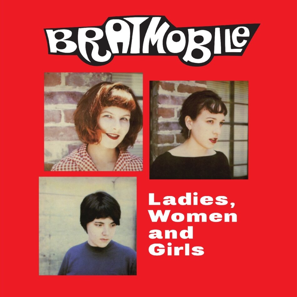 Bratmobile - Ladies, Women And Girls 2024 Reissue, Kill Rock Stars, Red Vinyl, LP
