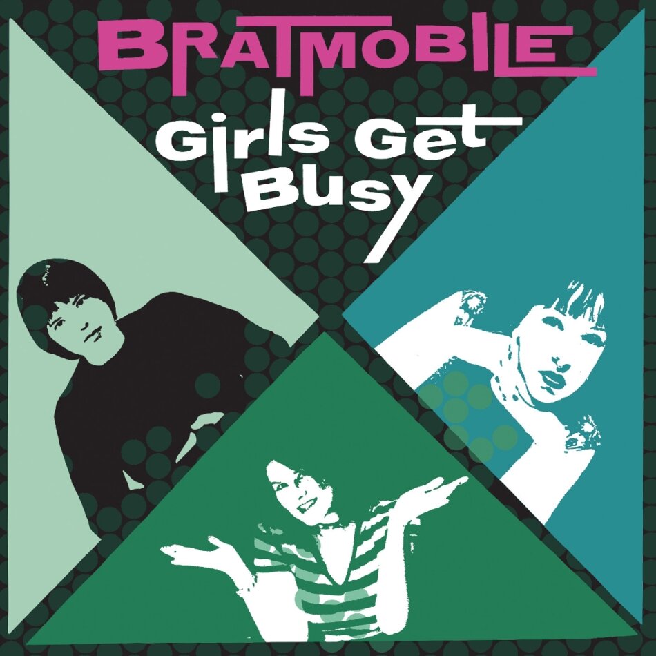 Bratmobile - Girls Get Busy 2024 Reissue, Kill Rock Stars, Green Vinyl, LP