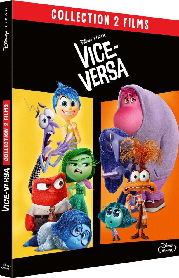 Vice-versa (2015) / Vice-versa 2 (2024) - Collection 2 Films 2 Blu-ray