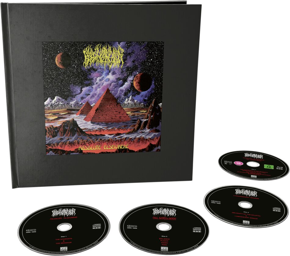 Blood Incantation - Absolute Elsewhere Artbook, 3 CDs + Blu-ray