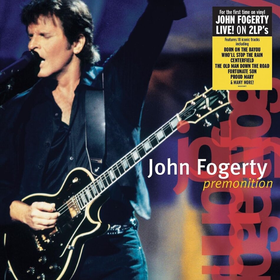 John Fogerty - Premonition (Live 1997) 2024 Reissue, BMG Rights Management, 2 LPs