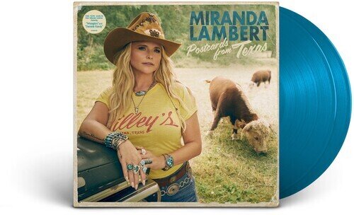 Miranda Lambert - Postcards From Texas Blue Vinyl, 2 LPs