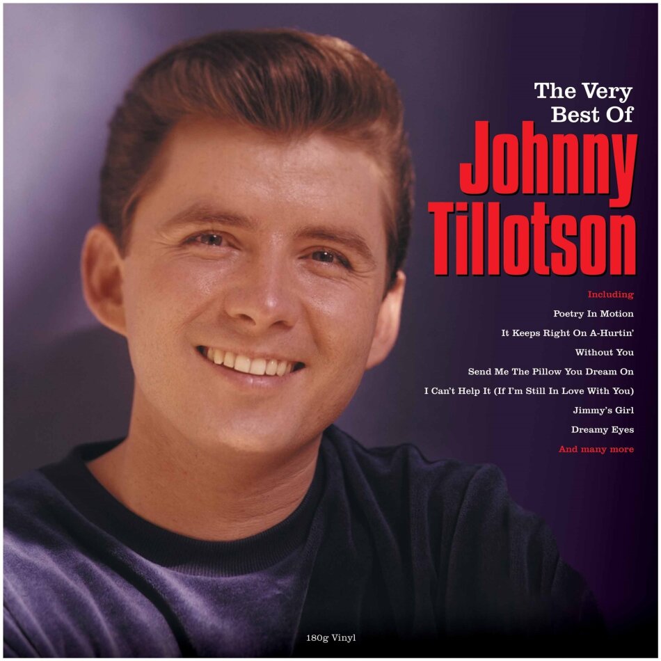 Johnny Tillotson - The Very Best Of Not Now UK, LP