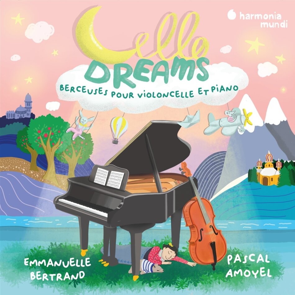 Emanuelle Bertrand, Pascal Amoyel & Ensemble Correspondances - Cello Dreams LP