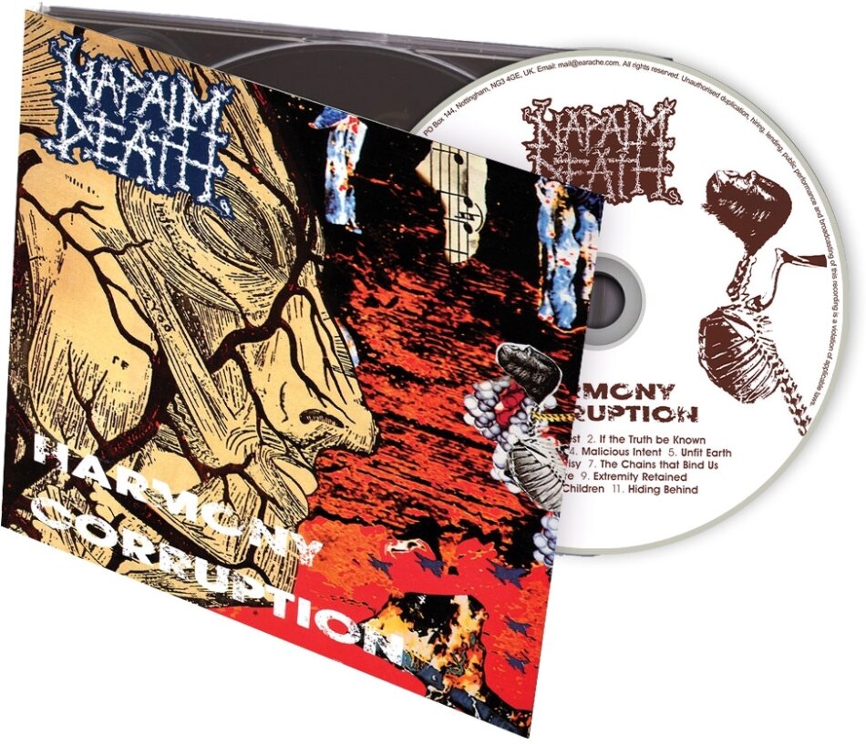 Napalm Death - Harmony Corruption 2024 Reissue, earache