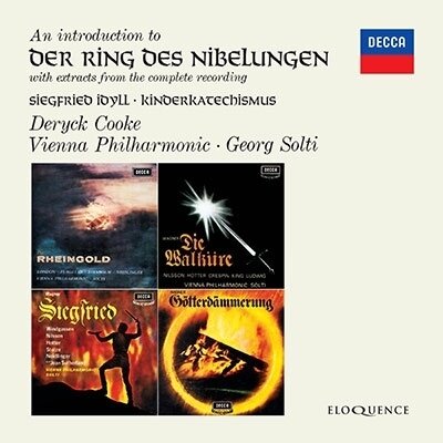 Deryck Cooke, Richard Wagner (1813-1883) & Sir Georg Solti - Introduction To Der Ring Des Nibelungen - Extracts From The Complete Recording Eloquence Australia, 2 CDs